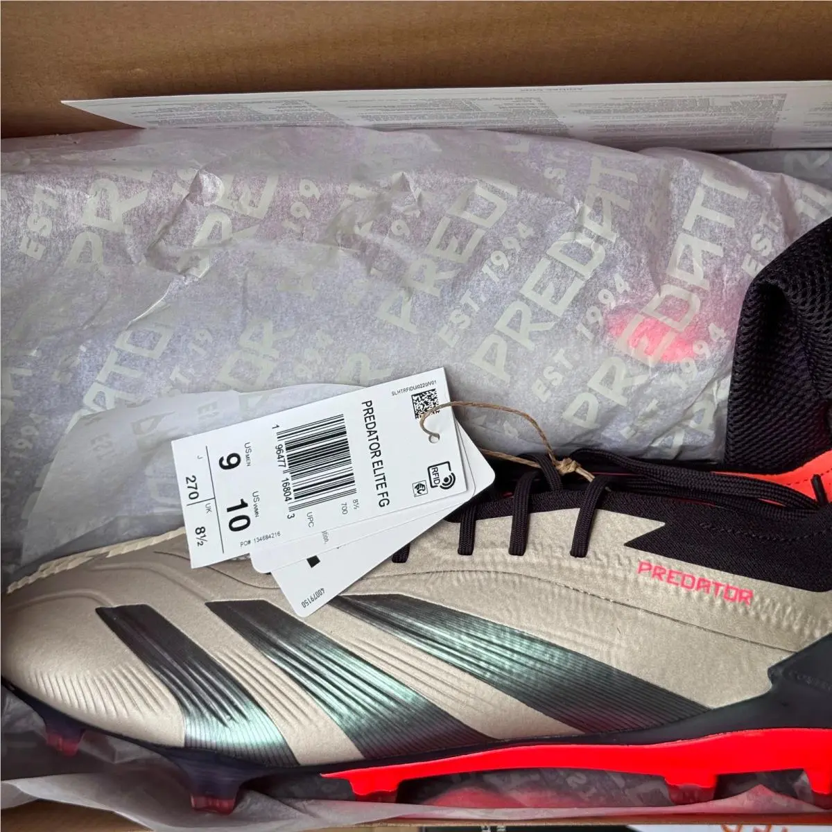 Adidas shoes - adidas Predator - Predator - IF8868 - Platinum Metallic 12