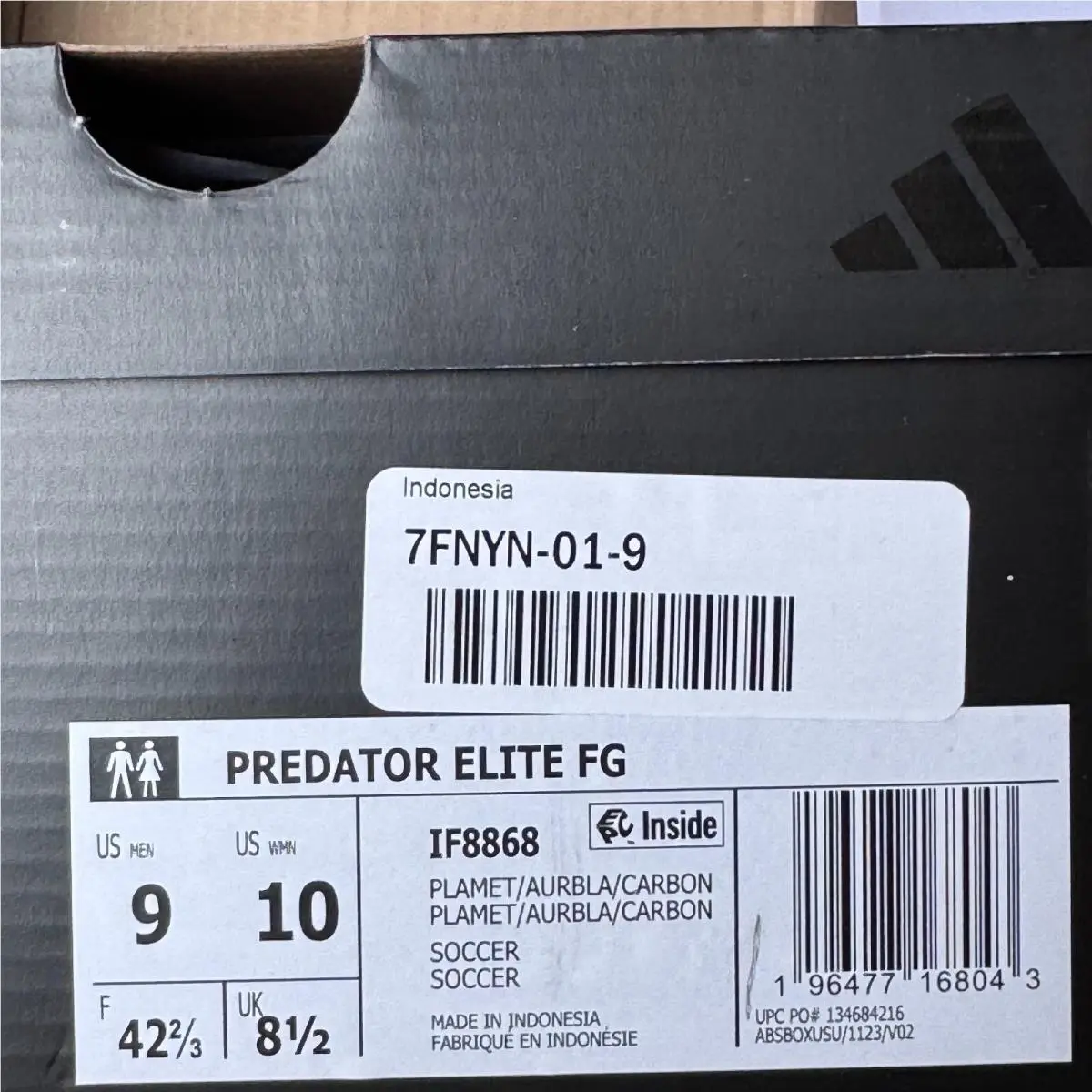 Adidas shoes - adidas Predator - Predator - IF8868 - Platinum Metallic 26