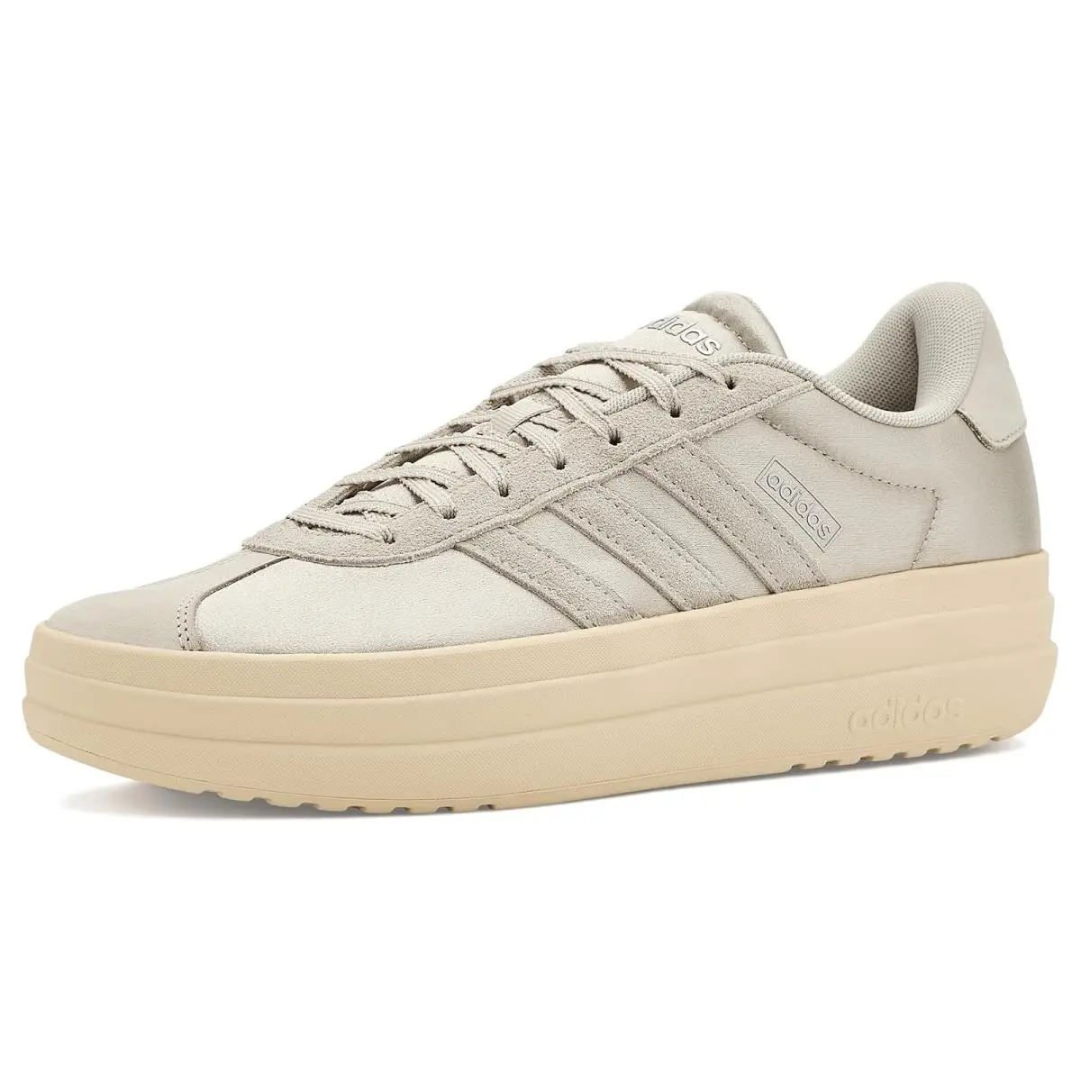 Woman`s Sneakers Athletic Shoes  VL Court Bold Wonder Alumina/Wonder Alumina/Wonder White by Adidas