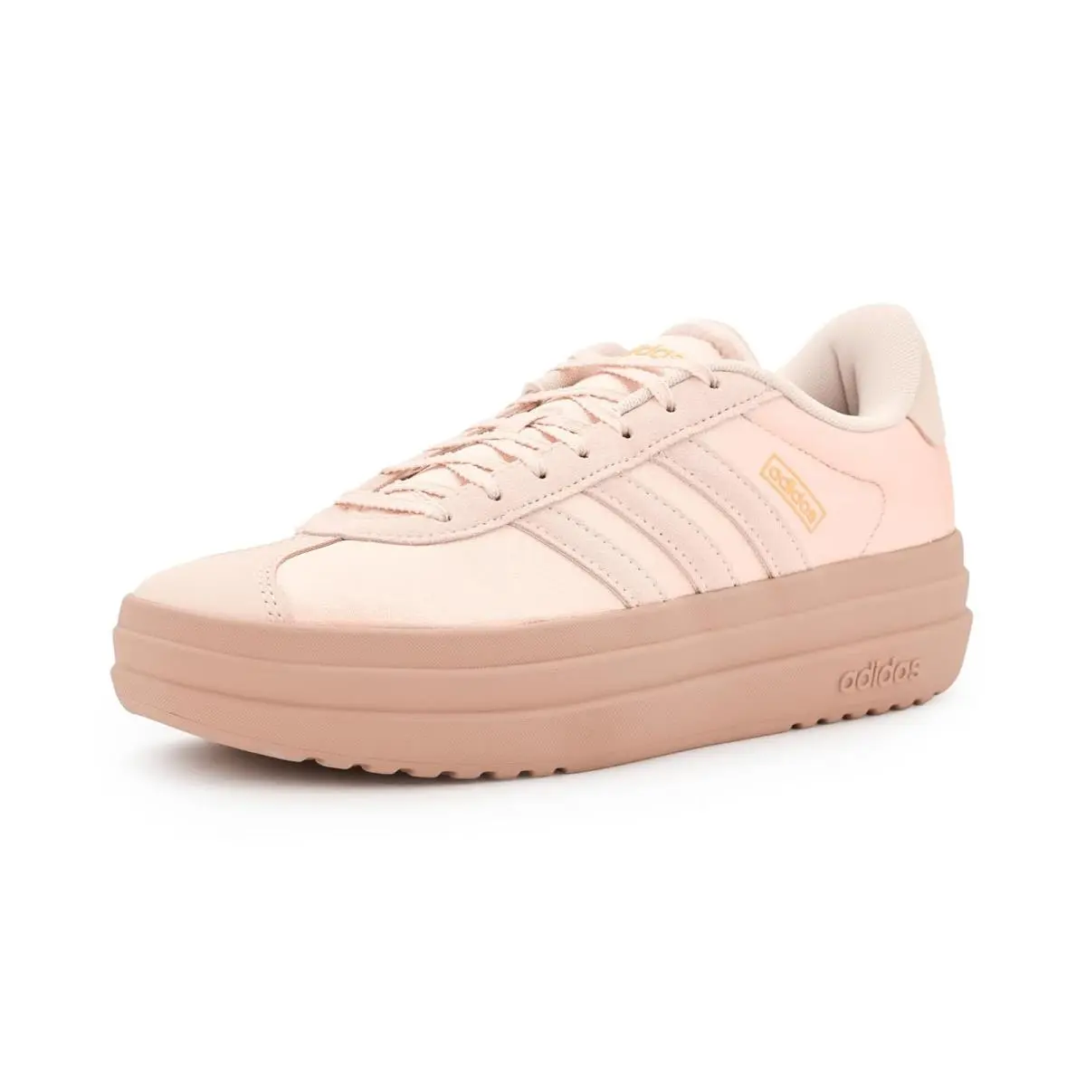 Woman`s Sneakers Athletic Shoes  VL Court Bold Wonder Quartz/Wonder Quartz/Pink Gum by Adidas