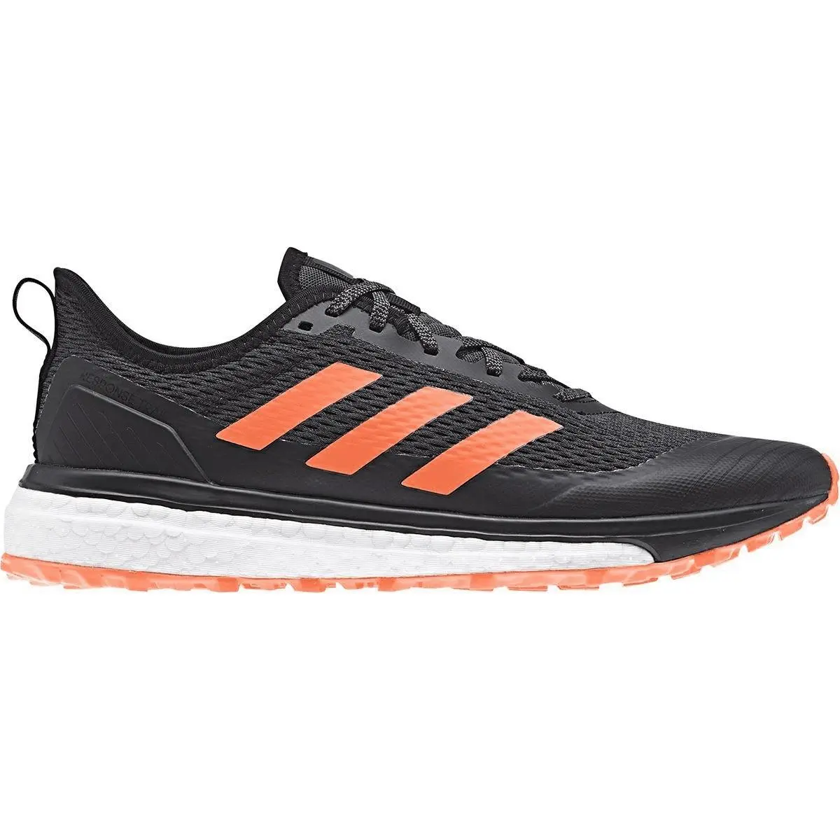 Response Trail Mens Black Orange Blue by Adidas