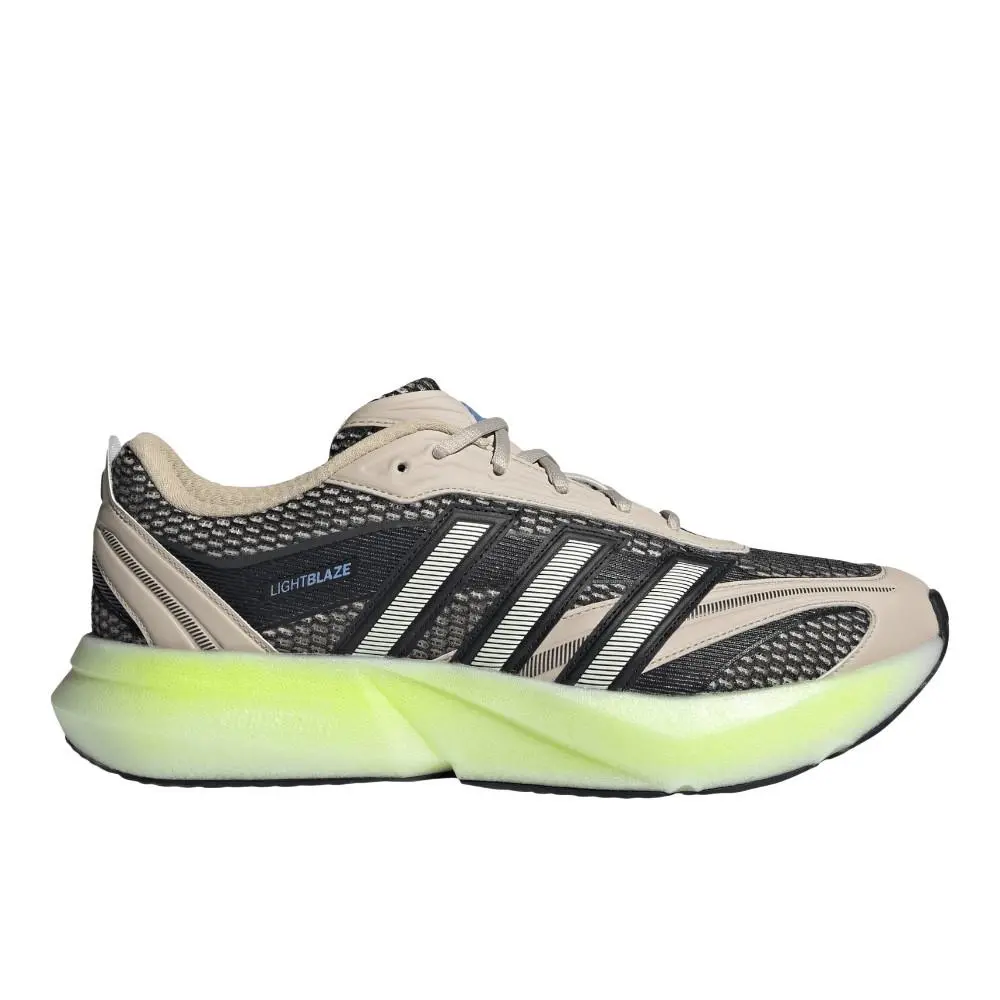 Adidas Lightblaze Glow Mens Beige Sneakers Casual Shoes JS2065