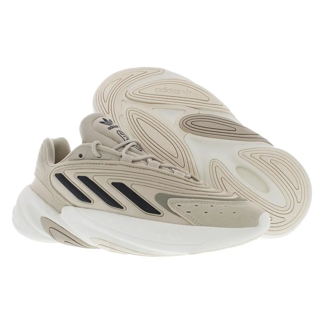 Adidas Ozelia Womens Shoes - Wonder Beige/Core Black/Off White, Main: Beige