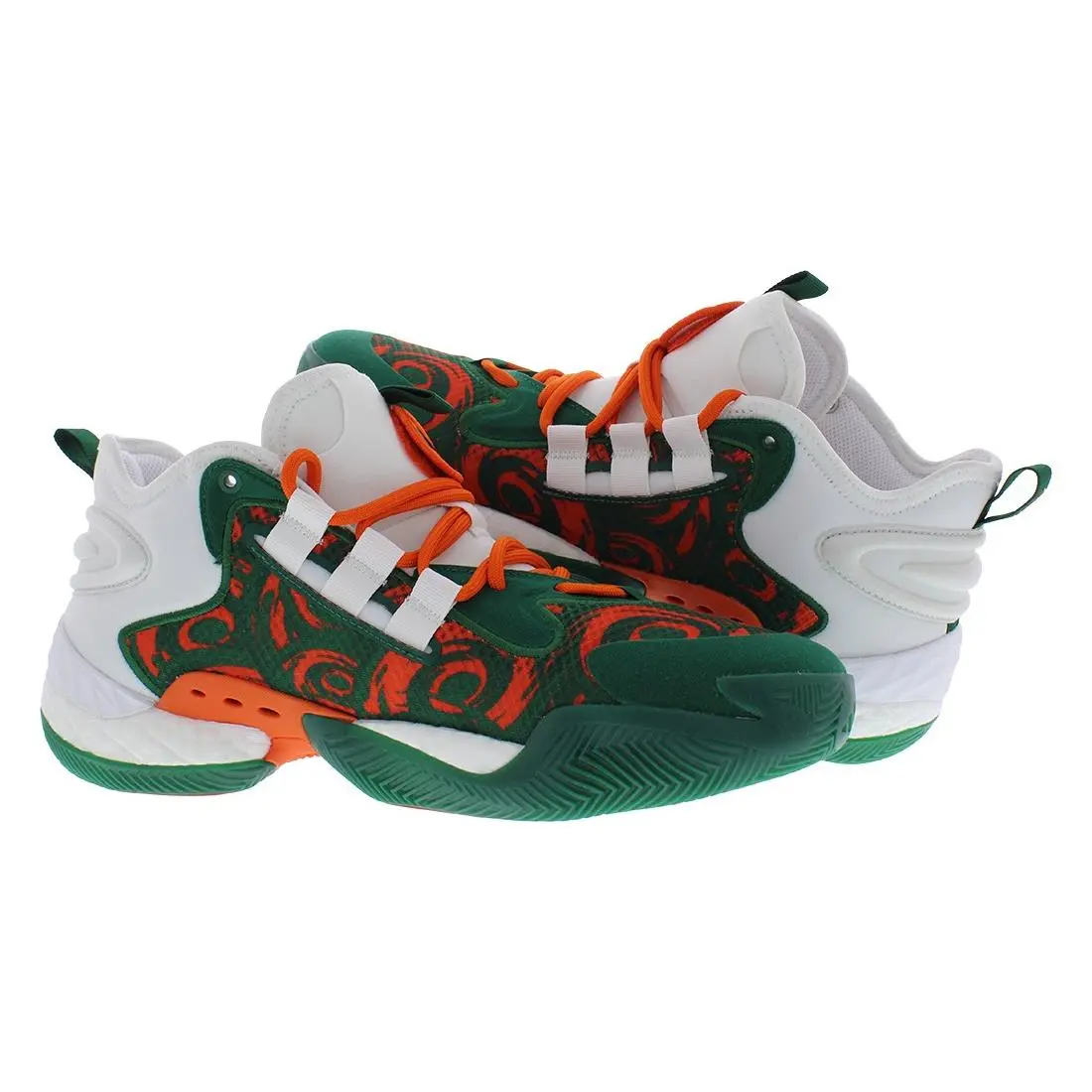Adidas shoes - Dark Green/Footwear White/Orange, Full: Dark Green/Footwear White/Orange 1
