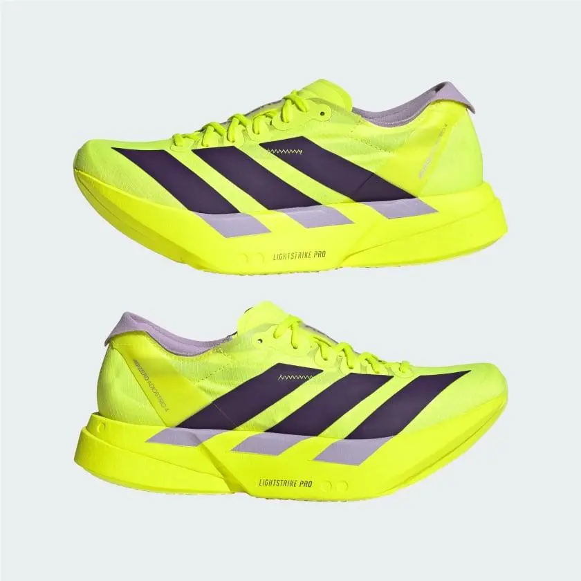 Adidas shoes - Solar Yellow / Aurora Plum / Powder Plum 4