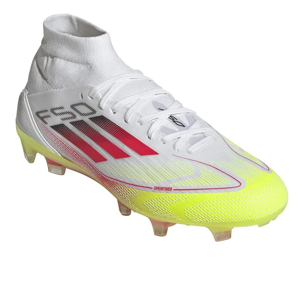 Adidas shoes - adidas F50 Pro Mid Firm Ground - IE1462 - White 0