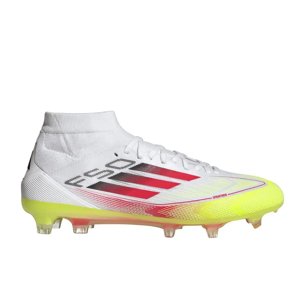 Adidas shoes - adidas F50 Pro Mid Firm Ground - IE1462 - White 7
