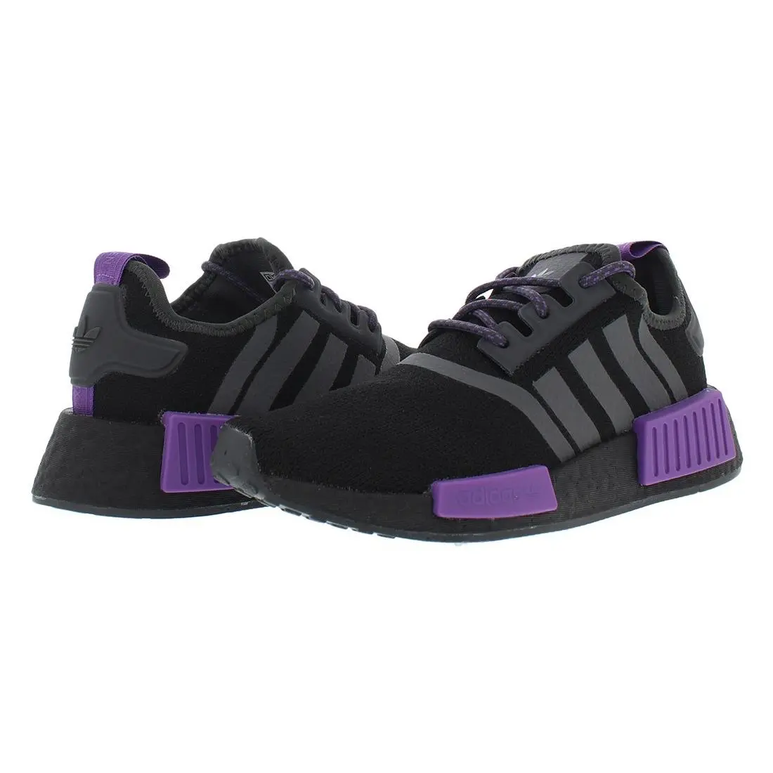 Adidas shoes - Black/Purple, Main: Black 4