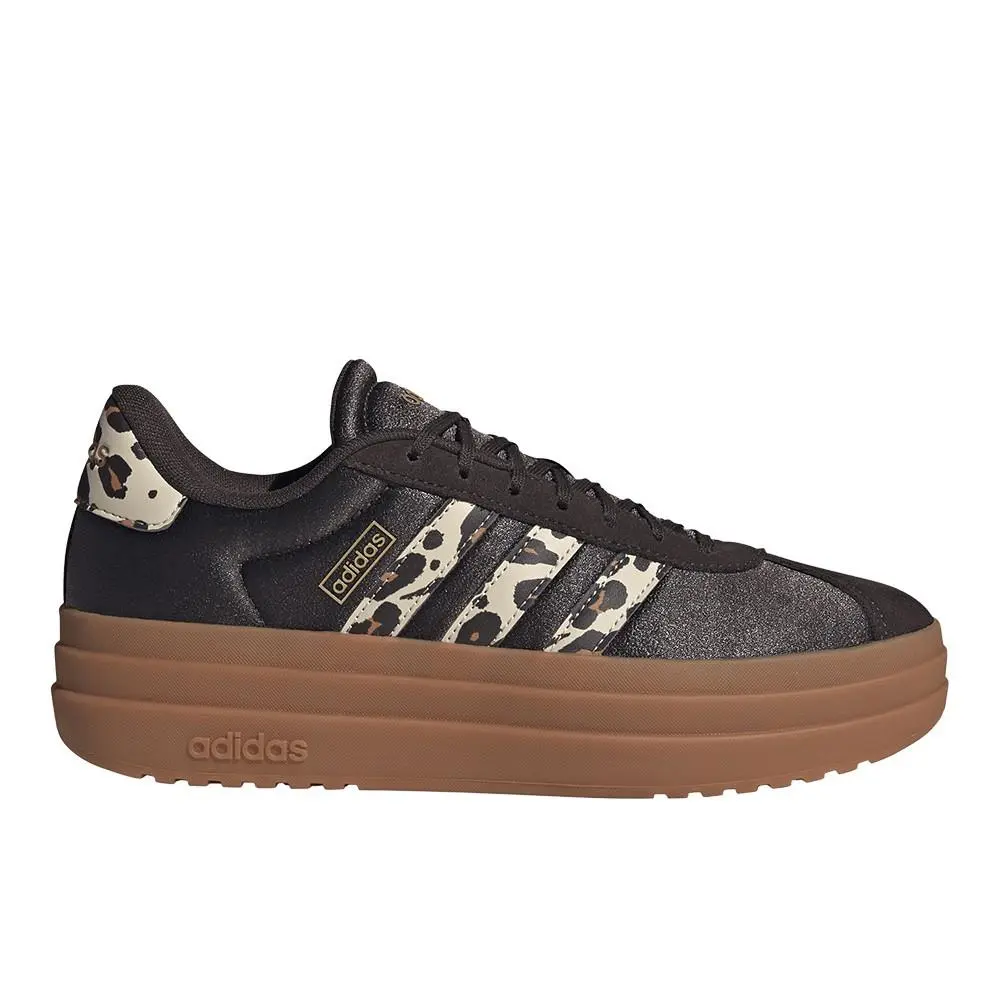 Adidas Vl Court Bold Womens Black Sneakers Casual Shoes KI3335