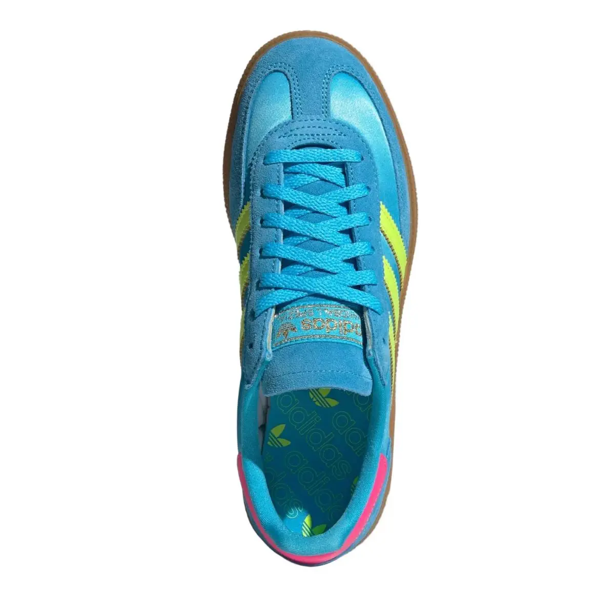 Adidas shoes - Sky Rush/ Solar Yellow/Lucid Pink 9