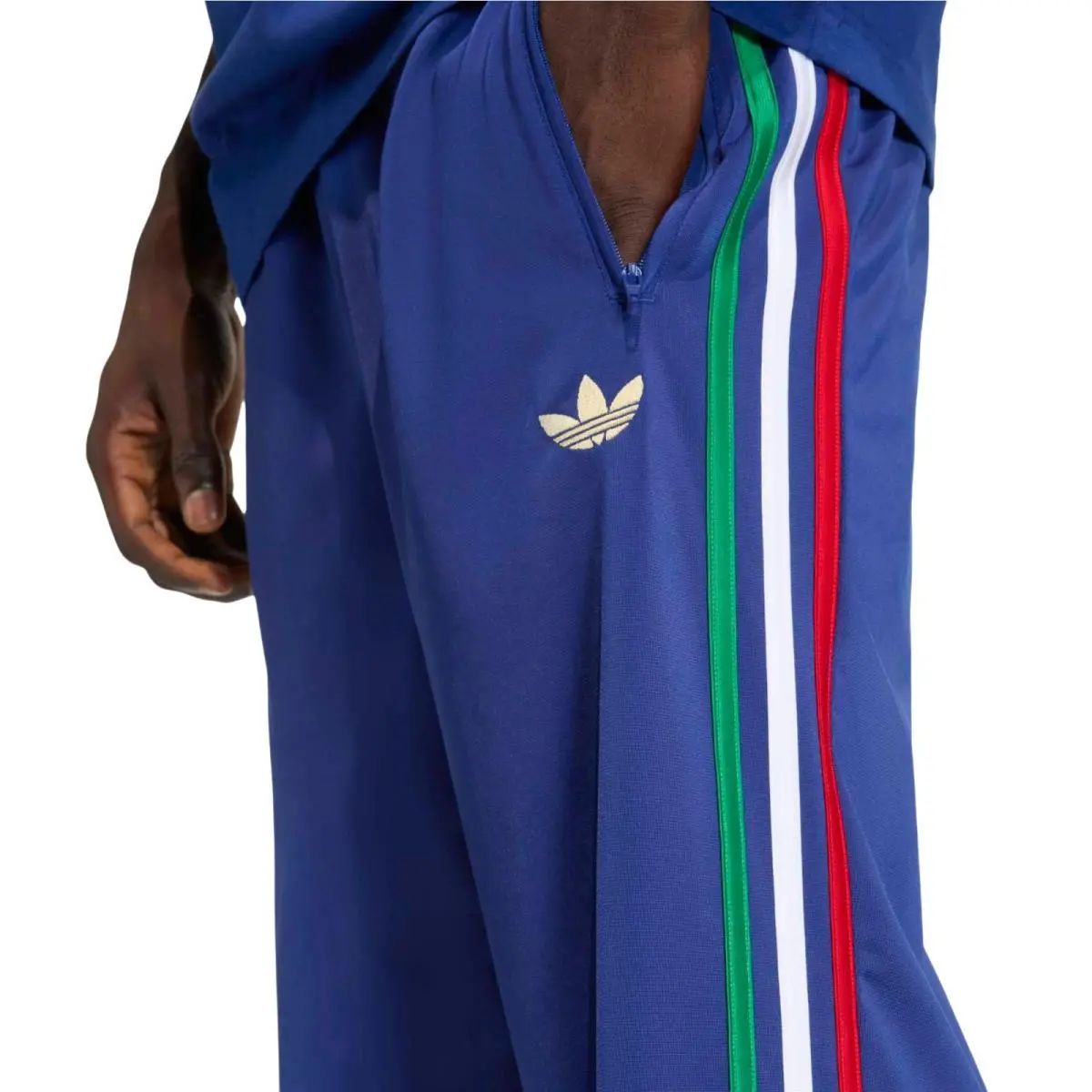 Adidas clothing - Adicolor Sport Firebird Track Suit - Victory Blue/Green/White/Red 9