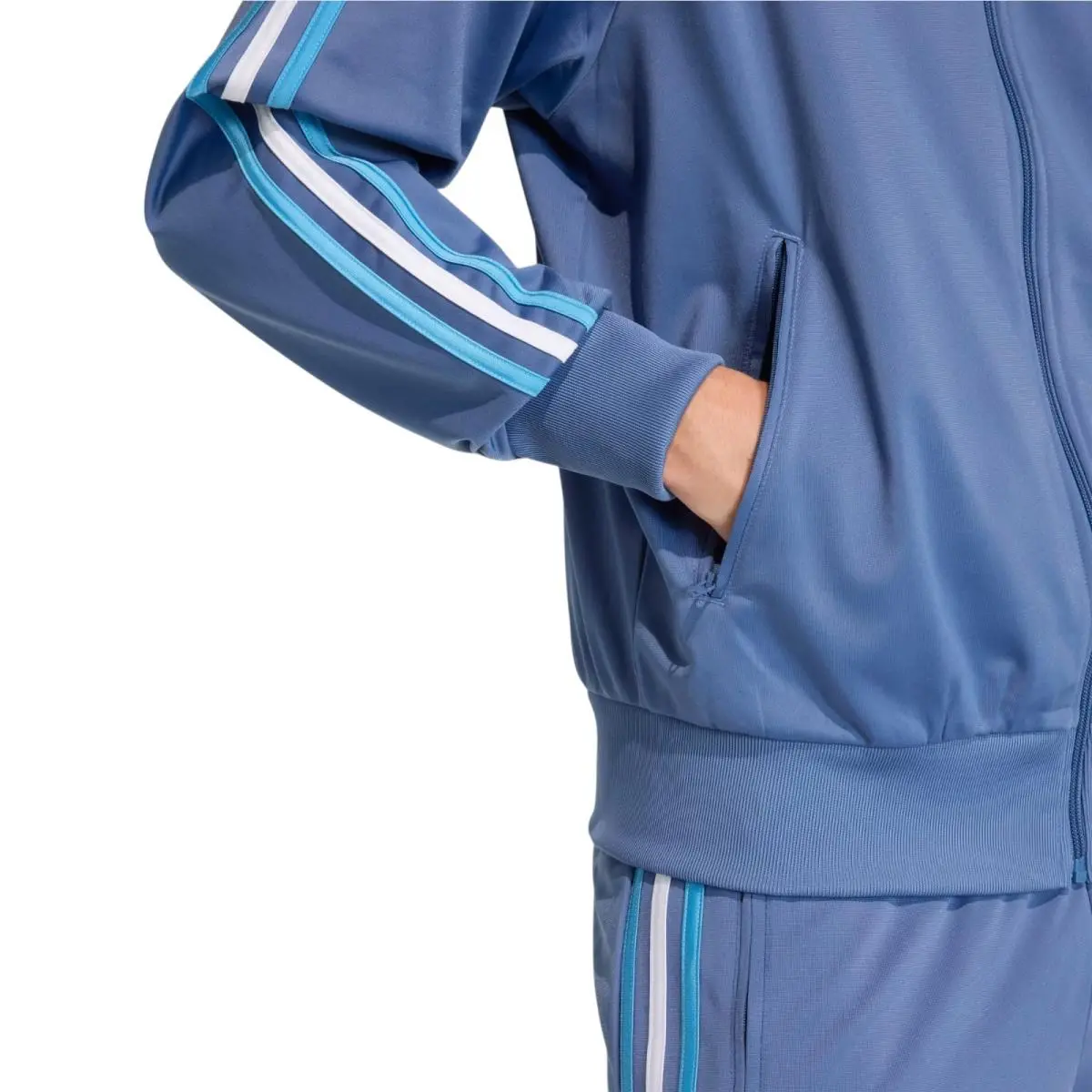 Adidas clothing - Adicolor Sport Firebird Track Suit - Victory Blue/Green/White/Red 39