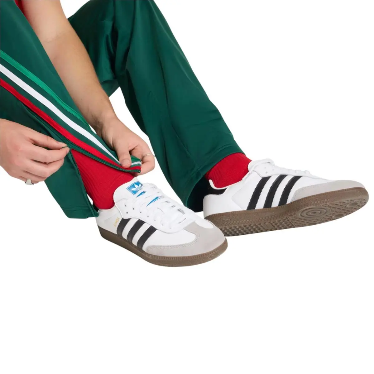 Adidas clothing - Adicolor Sport Firebird Track Suit - Victory Blue/Green/White/Red 93