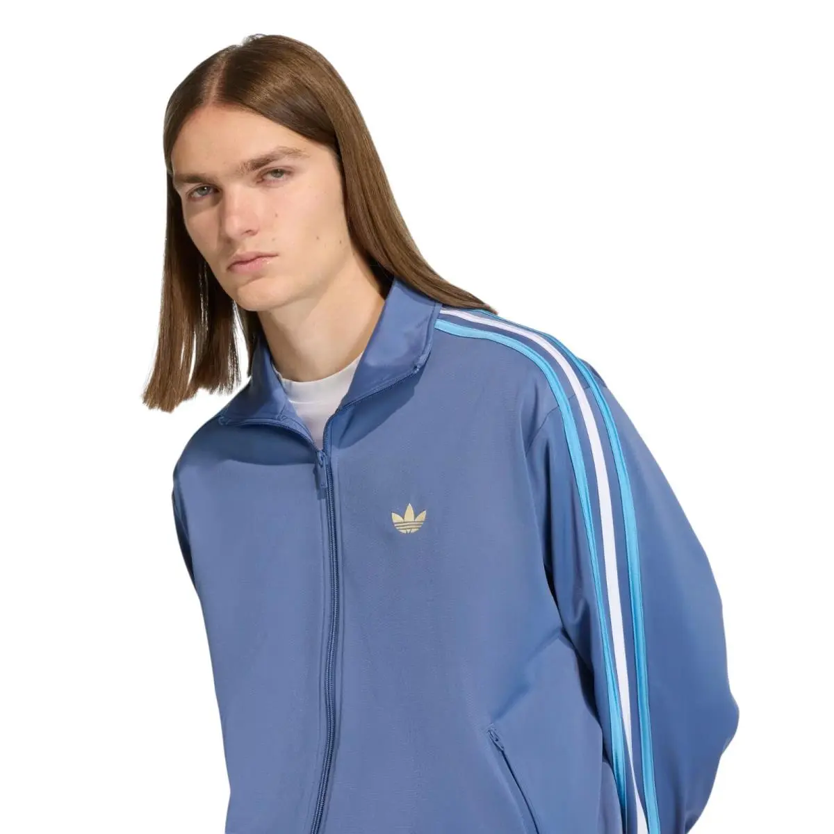 Adidas clothing - Adicolor Sport Firebird Track Suit - Victory Blue/Green/White/Red 38