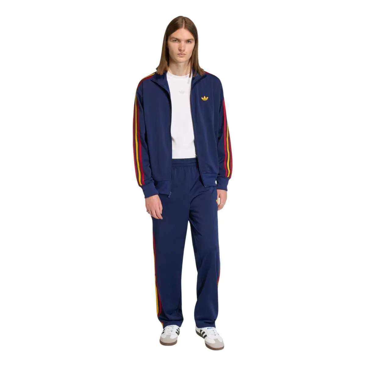 Adidas clothing - Adicolor Sport Firebird Track Suit - Victory Blue/Green/White/Red 46