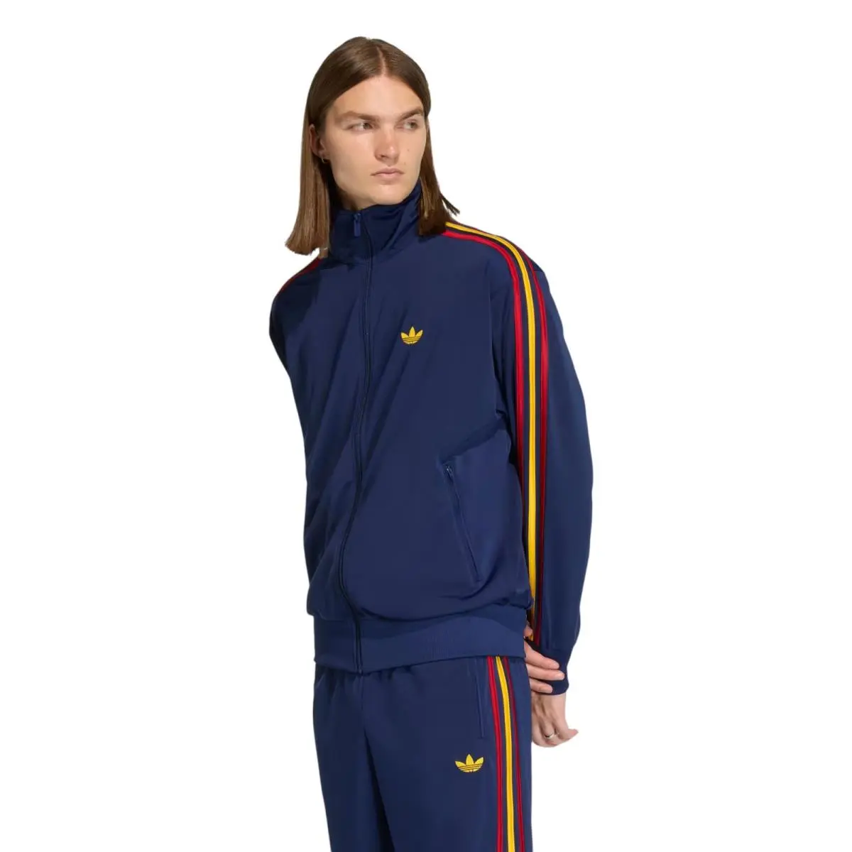 Adidas clothing - Adicolor Sport Firebird Track Suit - Victory Blue/Green/White/Red 49