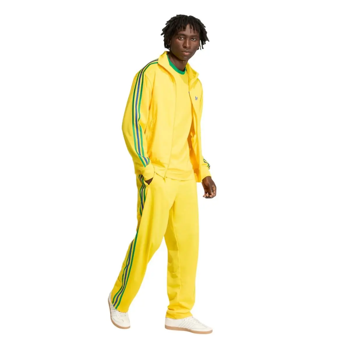 Adidas clothing - Adicolor Sport Firebird Track Suit - Victory Blue/Green/White/Red 23