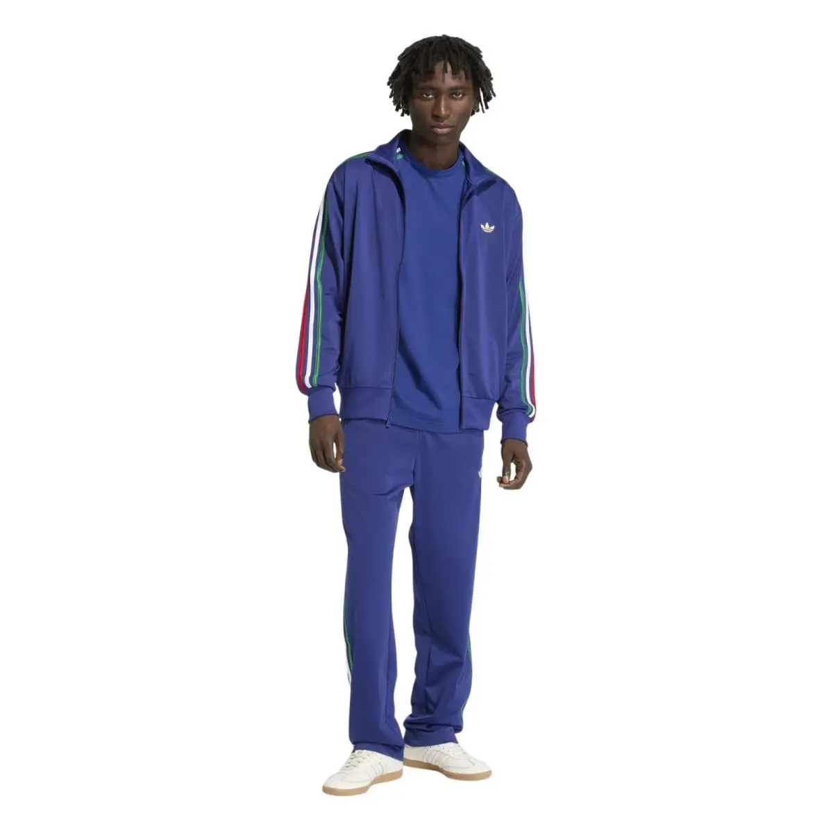 Adidas clothing - Adicolor Sport Firebird Track Suit - Victory Blue/Green/White/Red 11