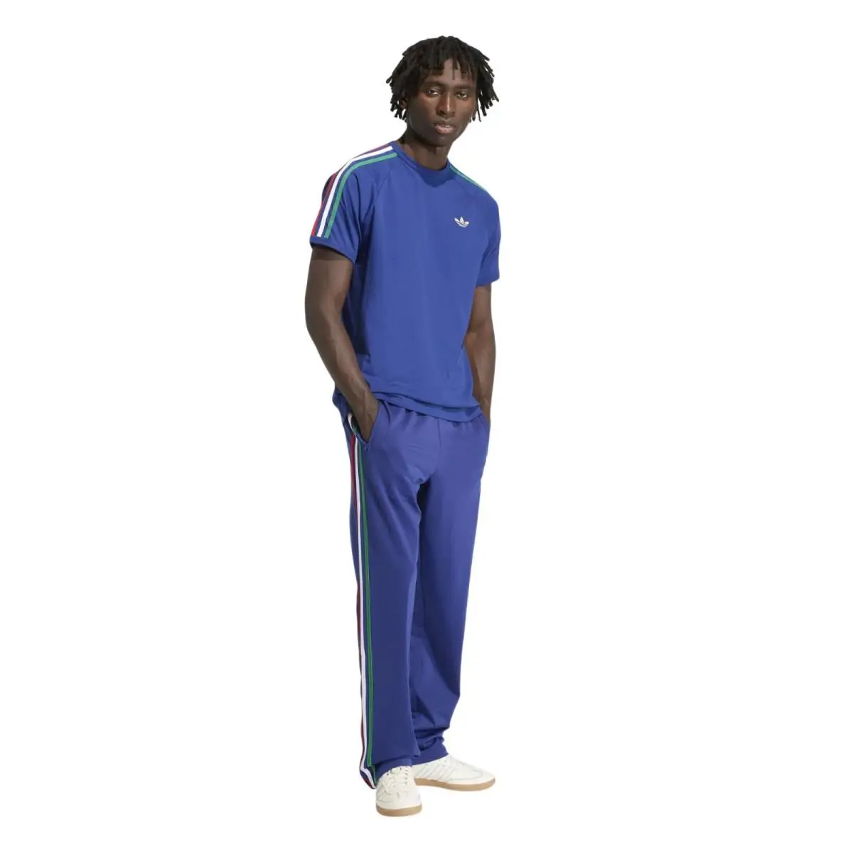 Adidas clothing - Adicolor Sport Firebird Track Suit - Victory Blue/Green/White/Red 18