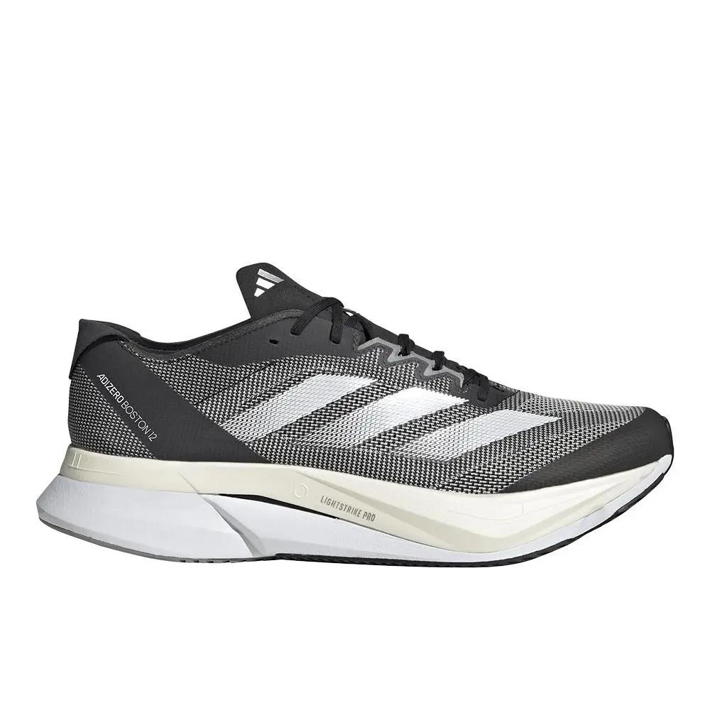 Adizero Boston 12 Mens Black Sneakers Athletic Shoes SB1158-ID4234 10- by Adidas