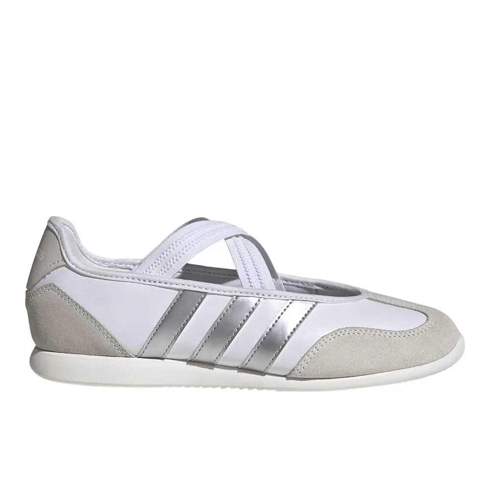 Barreda Mary Jane Womens White Flats Casual SB1158-HQ7400 by Adidas