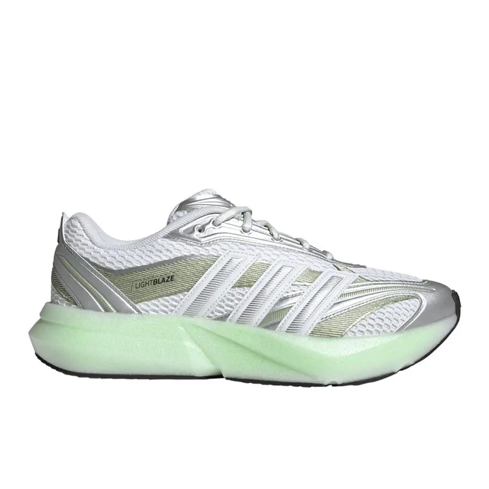 Lightblaze Glow Womens White Sneakers Casual Shoes JP6328 by Adidas