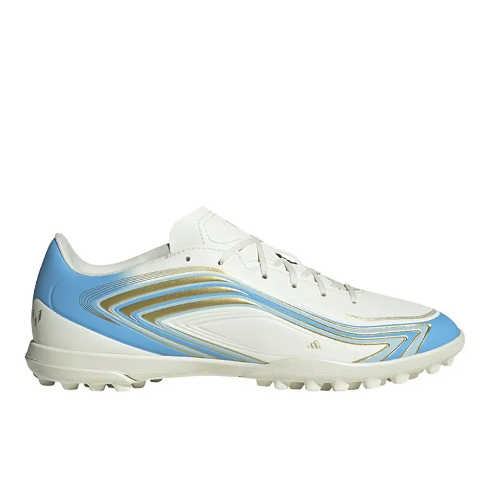 F50 Messi Club Turf Soccer Cleats Unisex Blue White Sneakers Athletic Sh 11 by Adidas