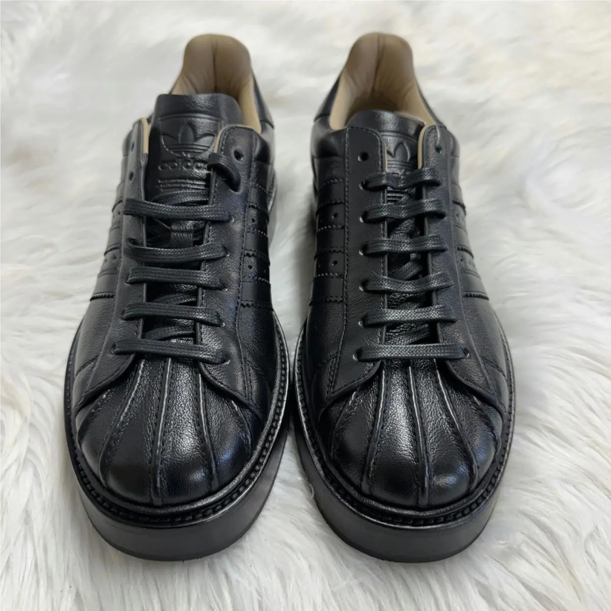 Adidas shoes - Superstar Lux Made in Italy Black - IH4681 - Blue 3