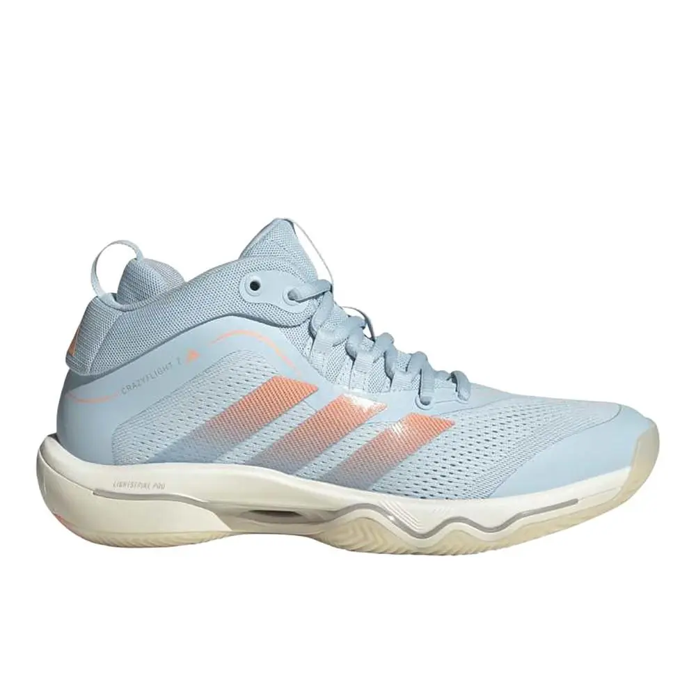 Adidas Crazyflight 7 Womens Blue Sneakers Athletic Shoes SB1158-KJ9532