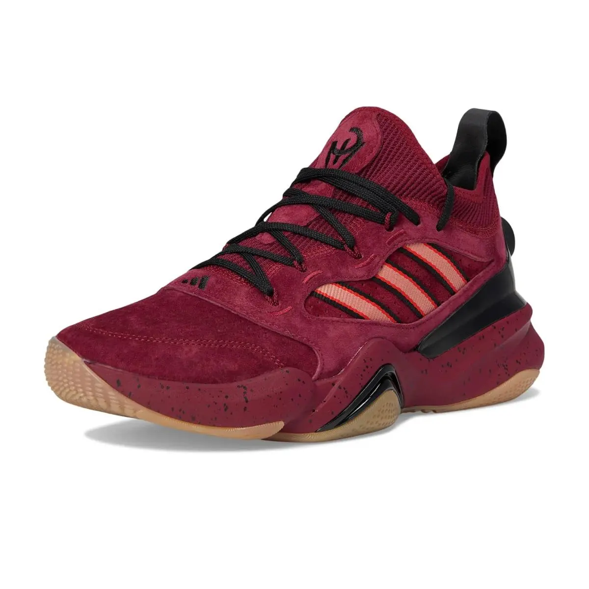 Adidas shoes - Burgundy/Core Black/Gum 5