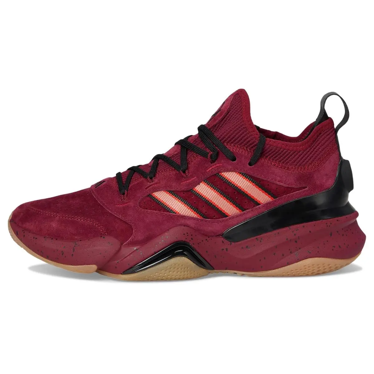 Adidas shoes - Burgundy/Core Black/Gum 9