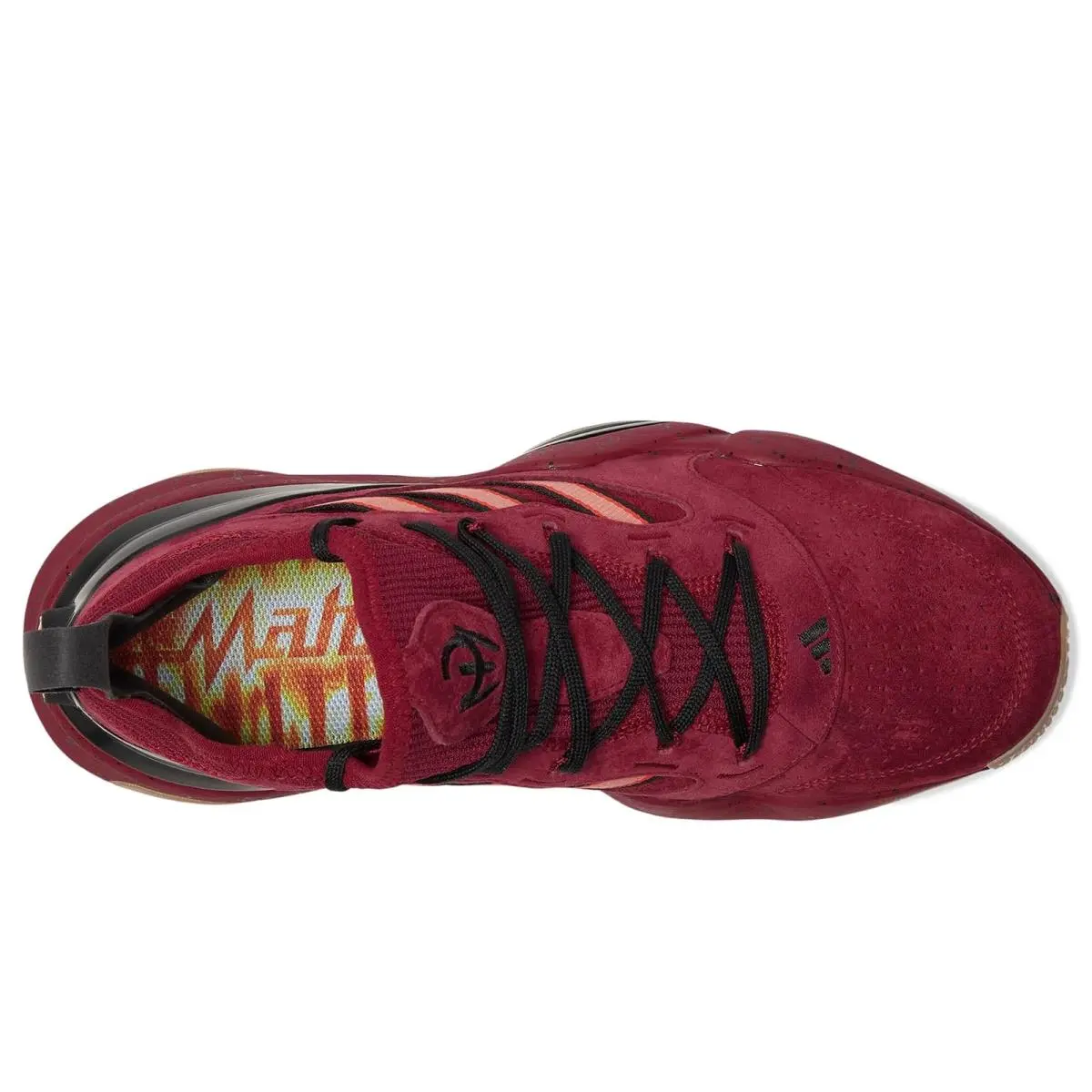 Adidas shoes - Burgundy/Core Black/Gum 7