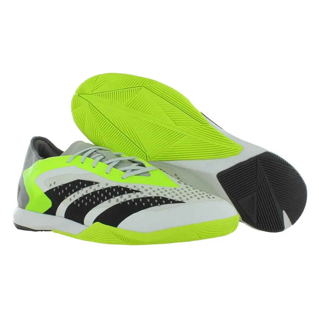Predator Accuracy.1 Indoor Unisex Shoes Cloud White/Core Black/Lucid Lemon by Adidas