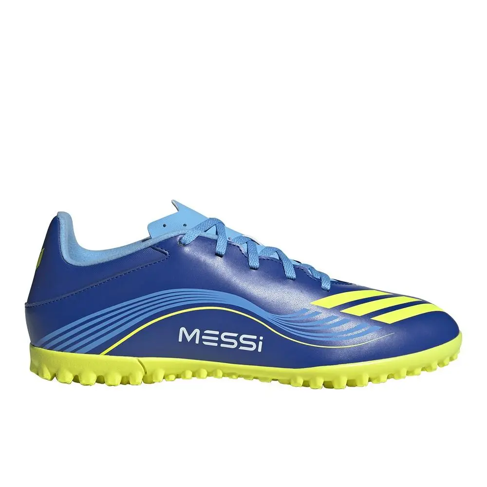 Adidas F50 Messi Club Turf Mens Blue Sneakers Athletic Shoes JQ6614