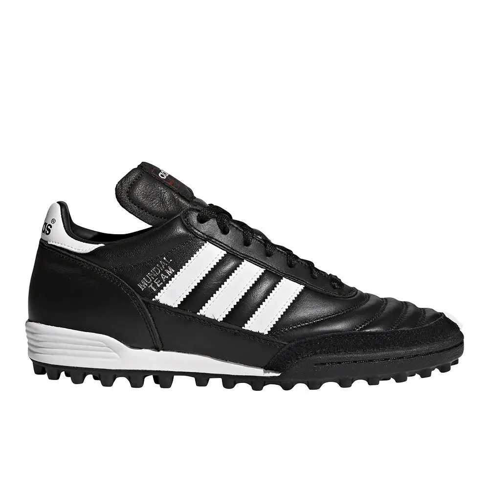 Adidas Mundial Team Soccer Cleats Mens Black Sneakers Athletic Shoes SB1158-0192
