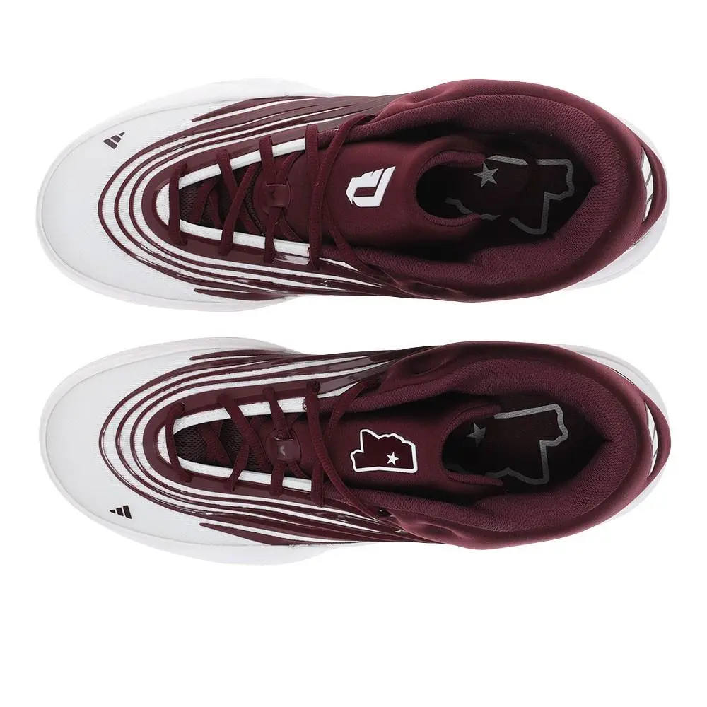 Adidas shoes - adidas Dame X Texas Tech Red Raider Basketball - HQ0201 - Red 2