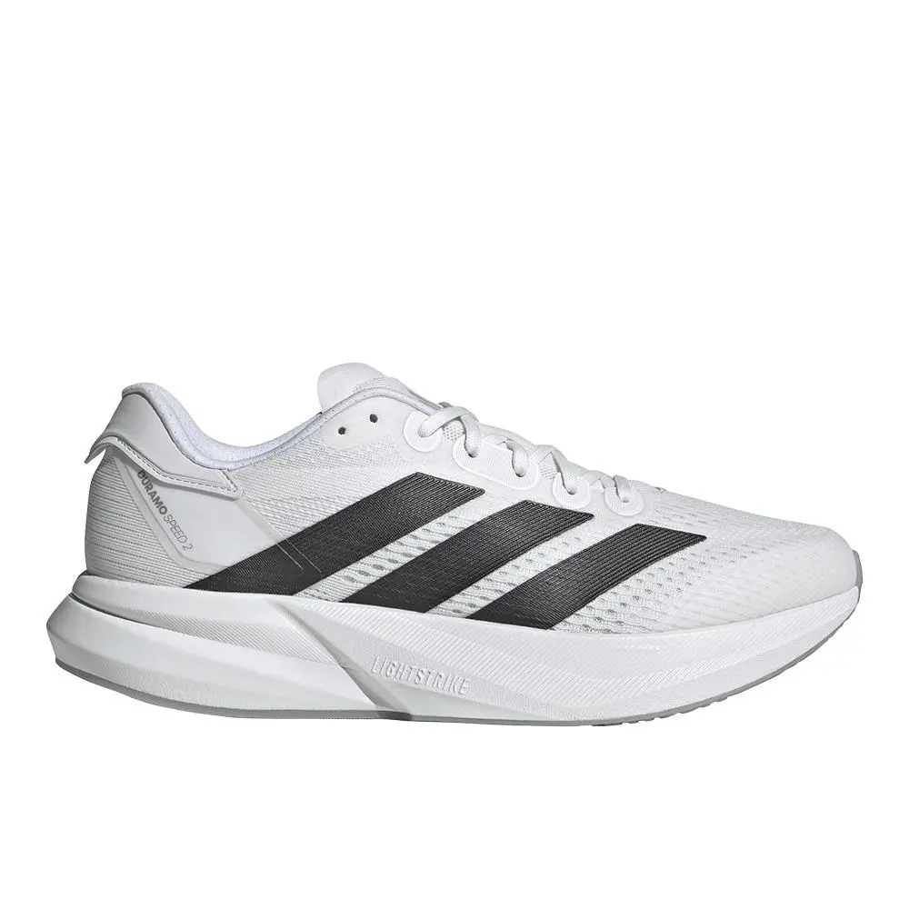 Adidas Duramo Speed 2 Running Mens White Sneakers Athletic Shoes IH8206