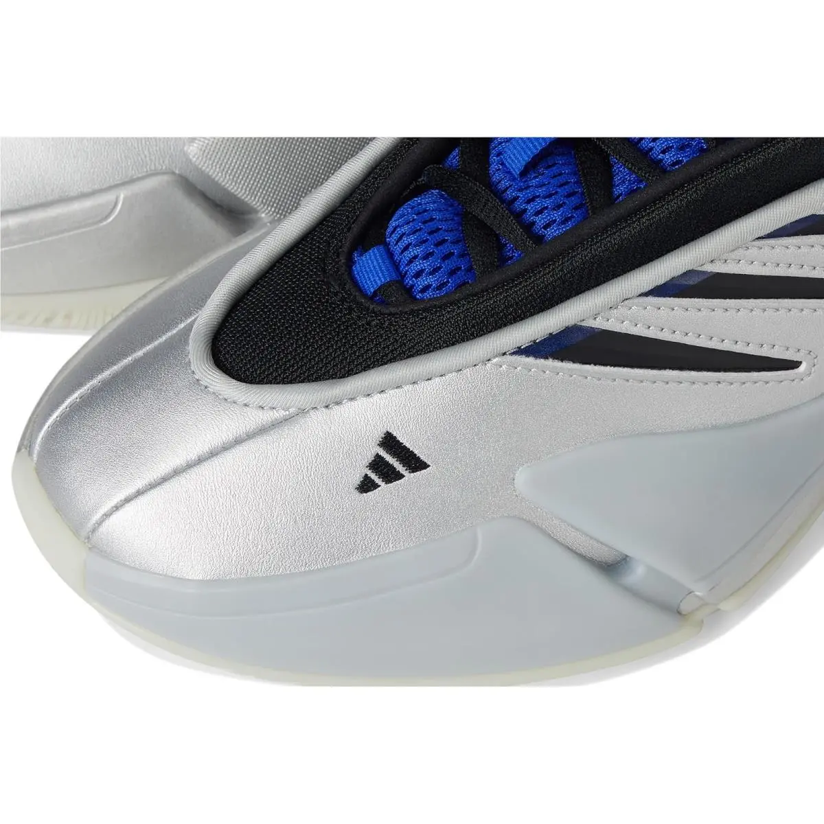 Adidas shoes - Silver Metallic/Black/Lucid Blue 4