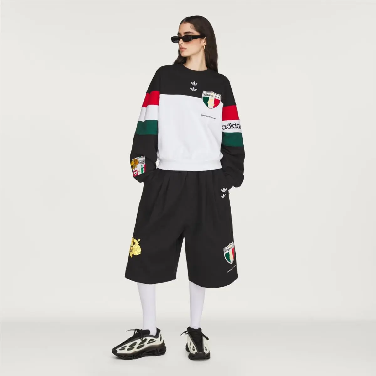 Adidas clothing - KV1976 - KV1976 - Black / White 4