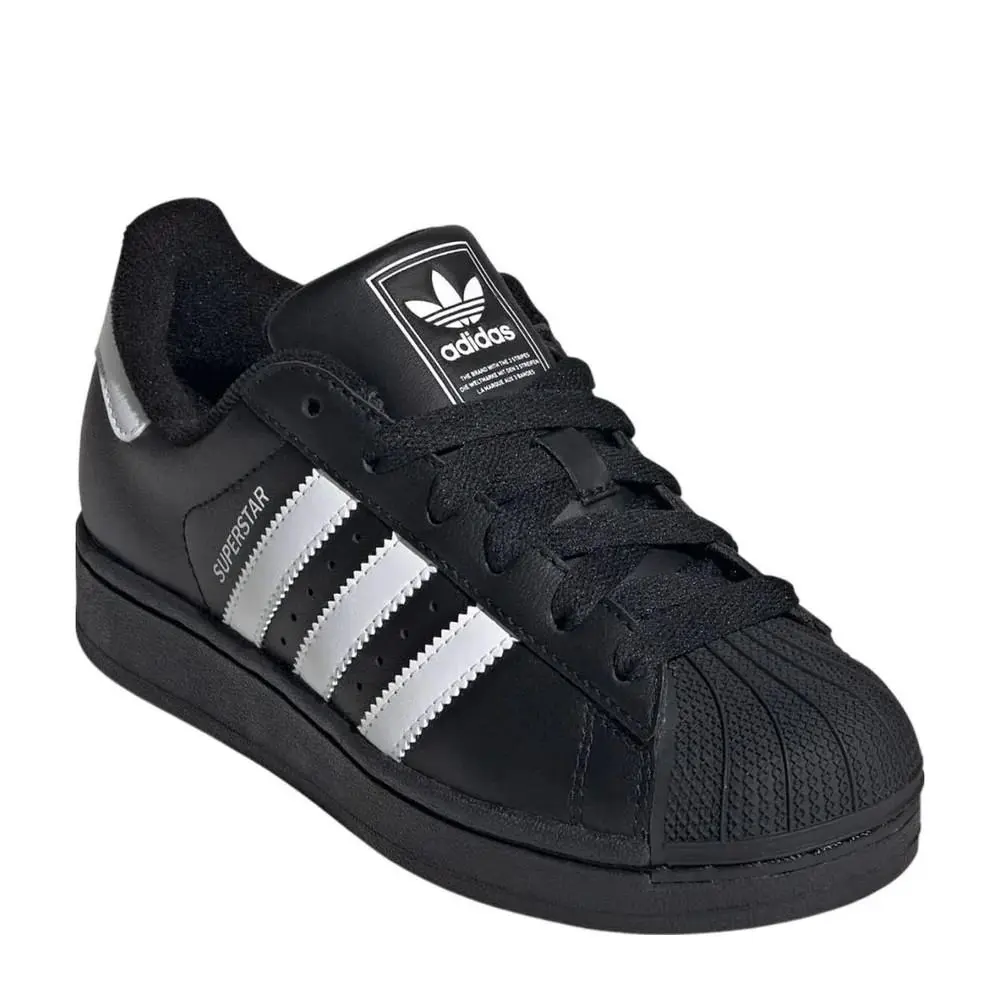 Adidas shoes - Adidas Superstar II J Black/White - JH9977 - Black 7