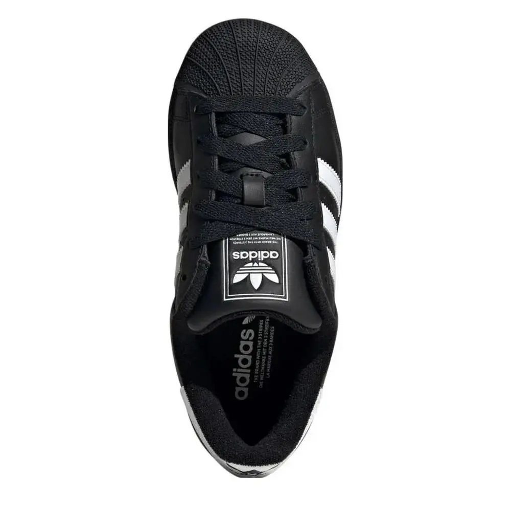 Adidas shoes - Adidas Superstar II J Black/White - JH9977 - Black 14