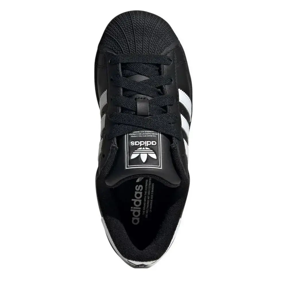 Adidas shoes - Adidas Superstar II J Black/White - JH9977 - Black 14