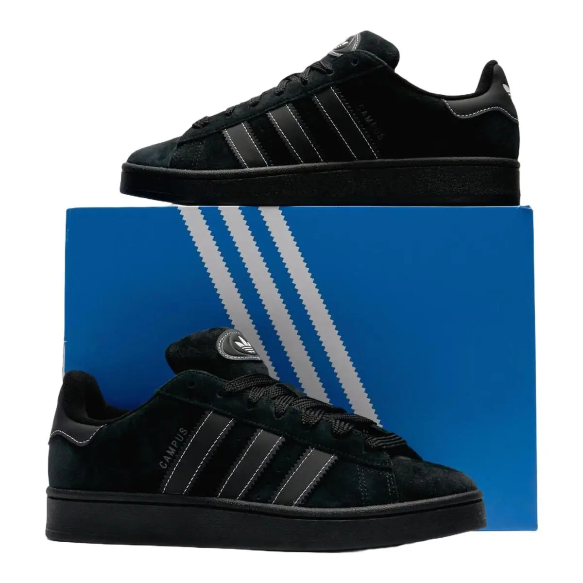 Adidas shoes - Campus 00S Core Black - Campus Core Black - IF8768 - Core Black/Core Black/Cloud White 3