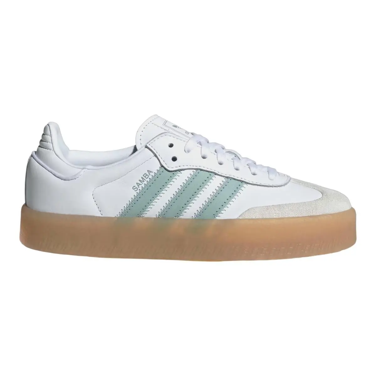 Adidas Sambae Athletic Shoe Women Cloud White Wonder Blue Off White 5-11 JP5609