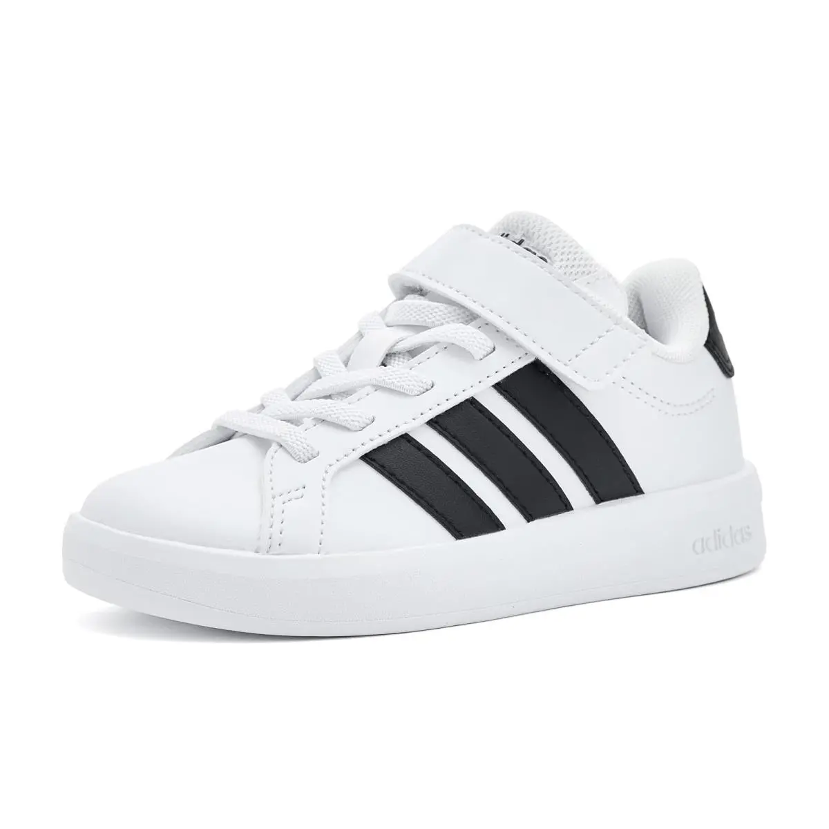 Children Unisex Shoes  Kids Grand Court 3.0 Shoes Big Kid White/Black/White by Adidas