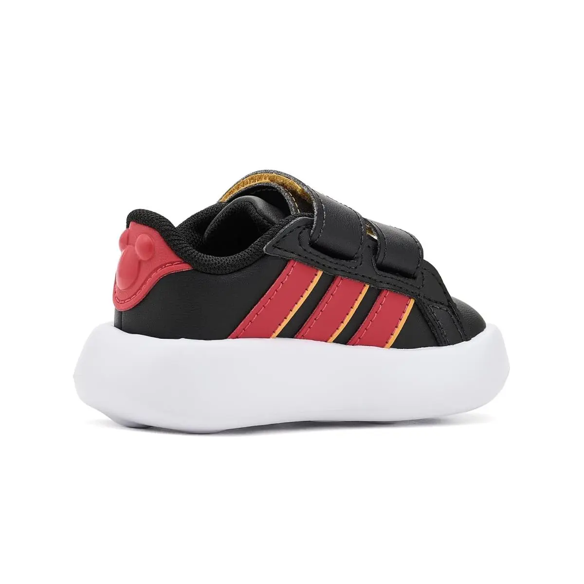Adidas shoes - Black/Pure Ruby/Crew Yellow 1