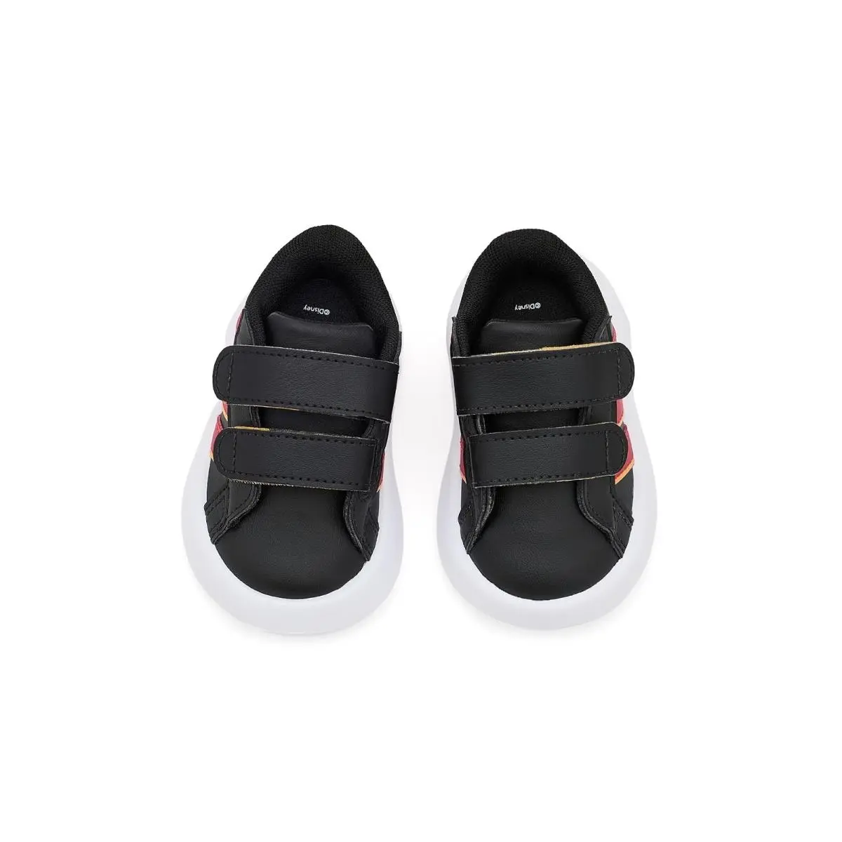 Adidas shoes - Black/Pure Ruby/Crew Yellow 7