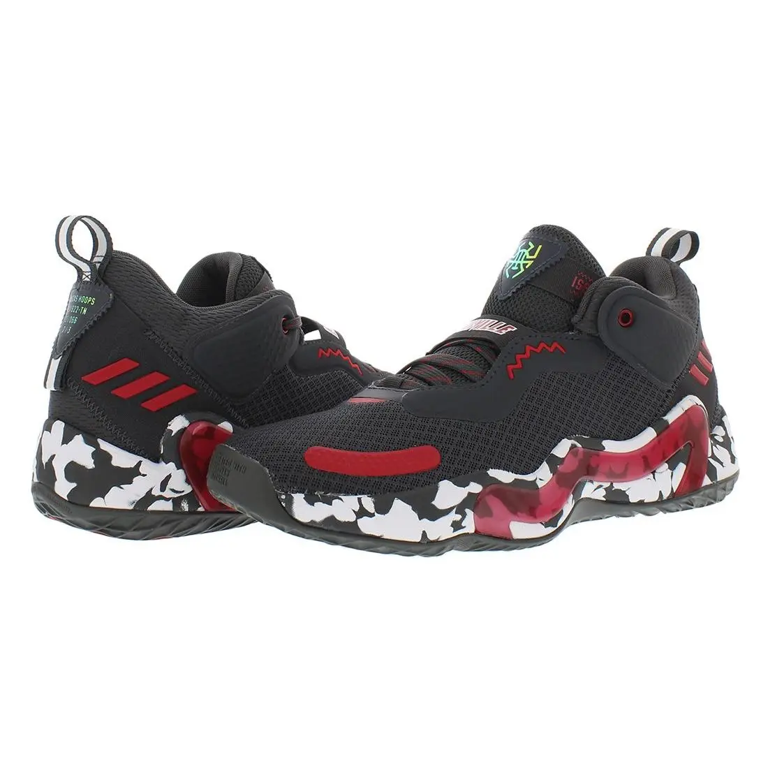Adidas shoes - Black/Red, Main: Black 0