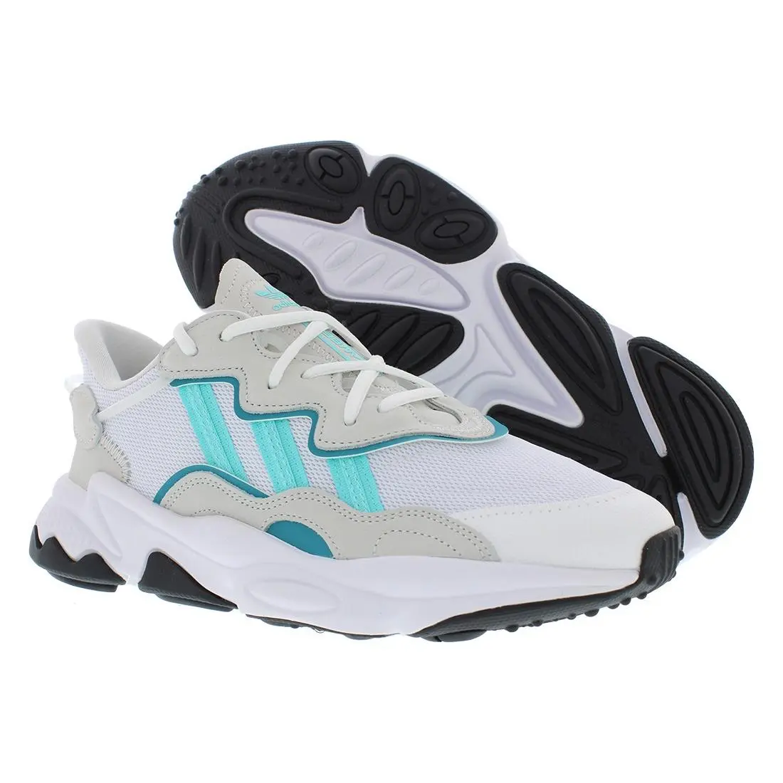 Adidas shoes - Footwear White/Flash Aqua/Arctic Fusion, Main: Off-White 4