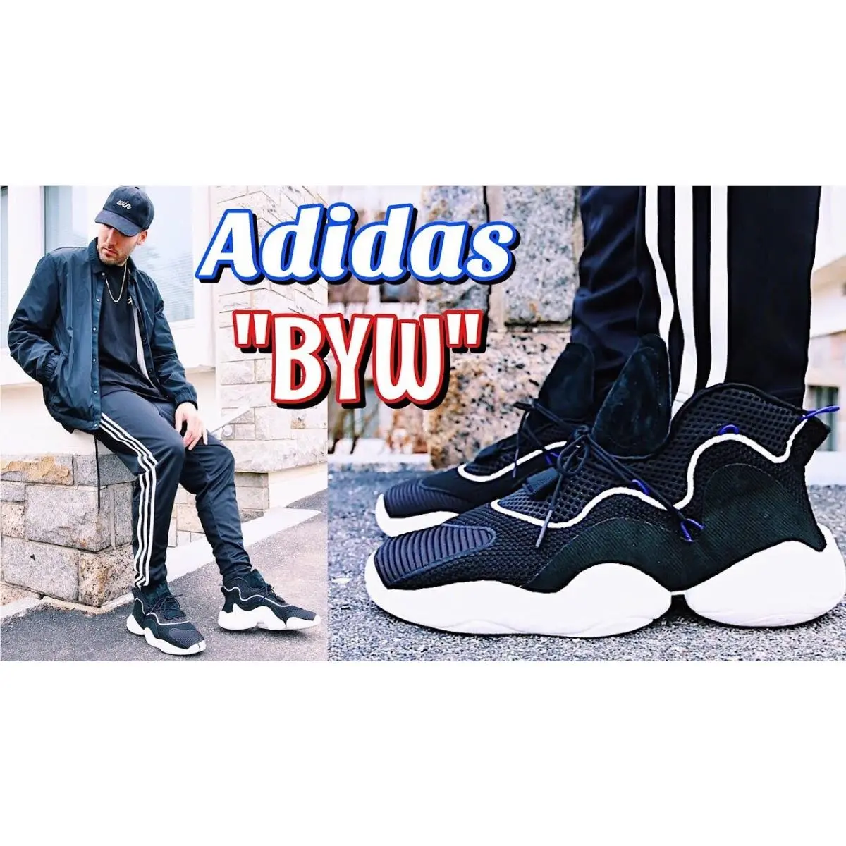 Adidas shoes - adidas Crazy BYW - Crazy BYW - CQ0991 - WHITE BALCK 10